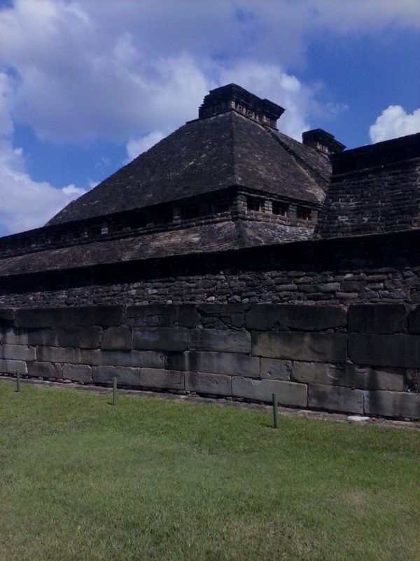Pyramids at el Tajin site in Veracruz, Mexico.