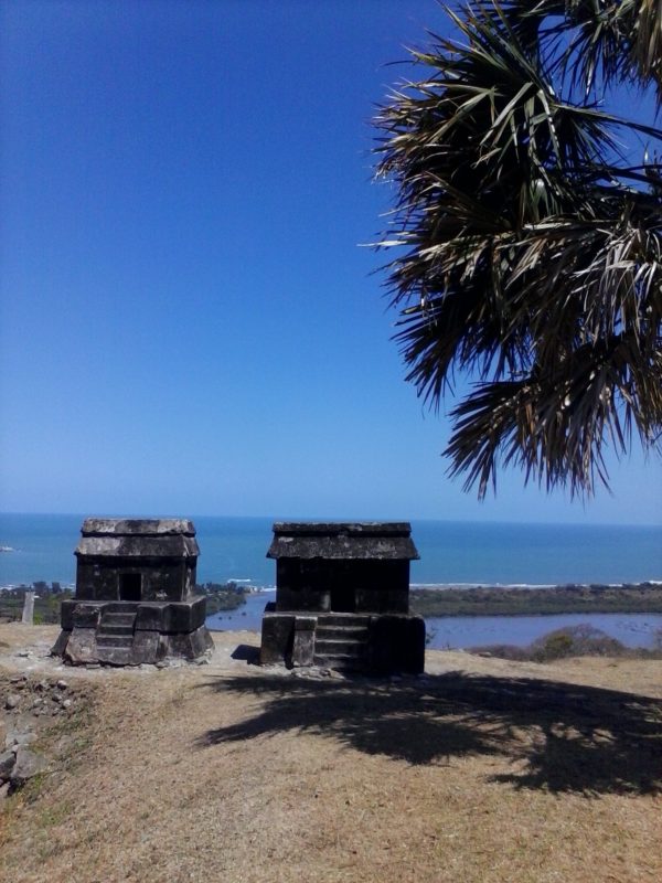 The ancient graveyard site of Quiahuiztlán in Veracruz state in Mexico.