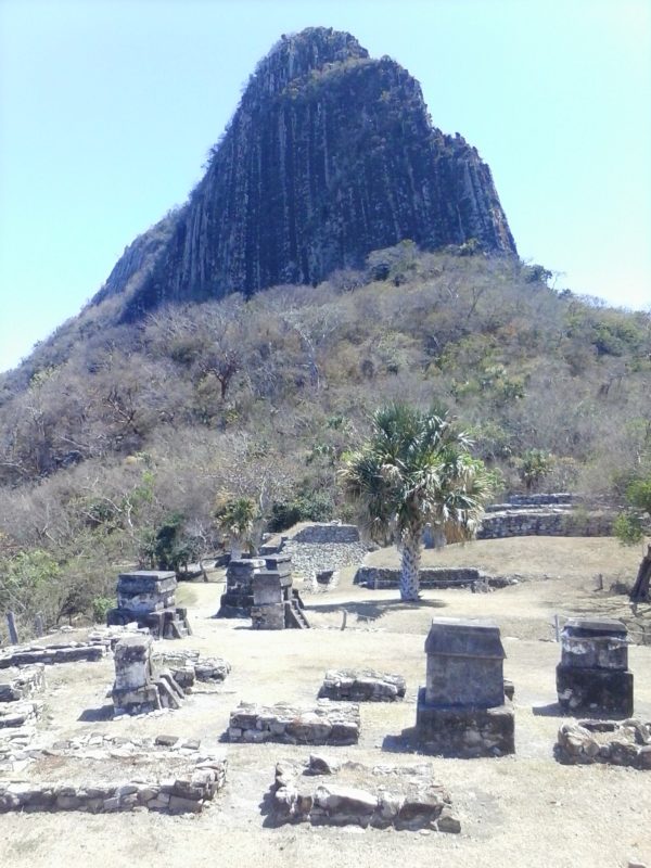 The ancient graveyard site of Quiahuiztlán in Veracruz state in Mexico.