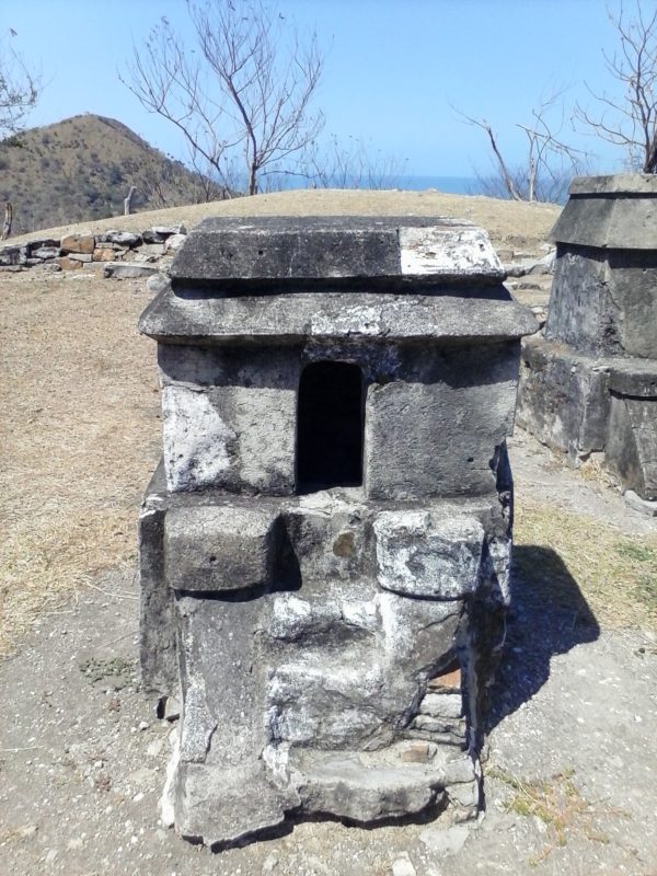 The ancient graveyard site of Quiahuiztlán in Veracruz state in Mexico.