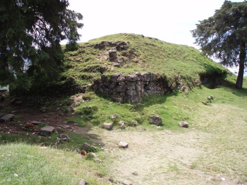 Some ruins in San Mateo Ixtatan, Guatemala.