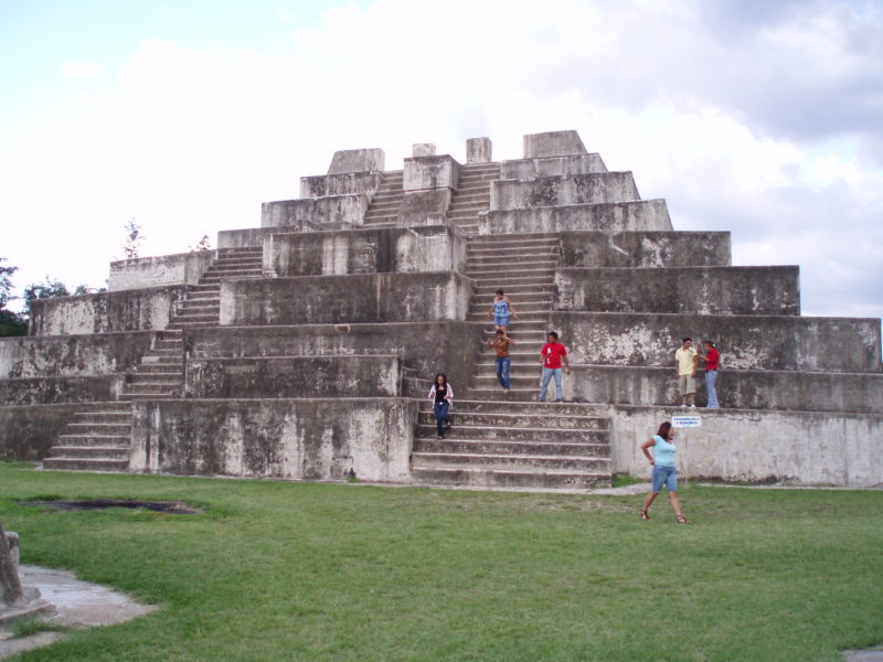 The ruins of Zaculeu near Huehuetenango, Guatemala.