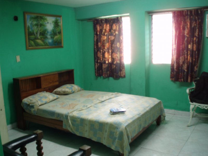 Interior of a room at Hotel ideal in Panama City, Panama.