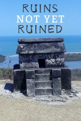 The ancient graveyard site of Quiahuiztlán in Veracruz state in Mexico.