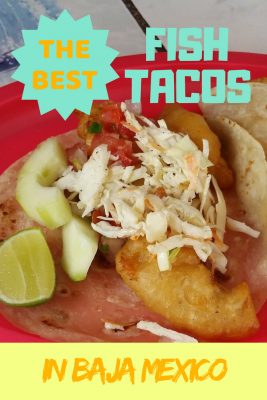 plate of fish tacos