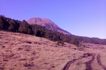 A view of Volcan Tajumulco in Guatemala.