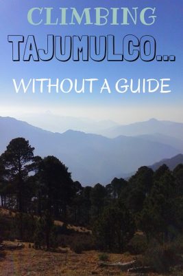 view of misty mountains