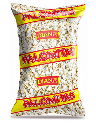 A bag of Diana-brand Palomitas.